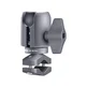FANAUE Single Socket Arm with Handlebar Clamp Mount U-Bolt Base Compatible with RAM Mounts 1 Inch Ball Head and Bike Motorcycle Phone Holder, Can be Installed on 0.87-1.26" Diameter Rail Round Rod