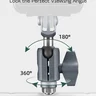 FANAUE Single Socket Arm with 1/4"-20 Thread,Compatible with 17mm(0.66inch) ball,Fits Bicycle, Motorcycle