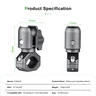 FANAUE Single Socket Arm with Handlebar Clamp Mount U-Bolt Base Compatible with RAM Mounts 1 Inch Ball Head and Bike Motorcycle Phone Holder, Can be Installed on 0.87-1.26" Diameter Rail Round Rod