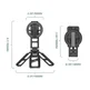 FANAUE MT-06 Magnetic Tripod Mount - 360° Adjustable Compatible with Arca Swiss