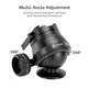 FANAUE IN-60T / IN-40T Inverted Ball Head For Shooting Hunting Load 30kg/20kg