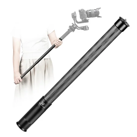 FANAUE AL-65 Gimbal Extension Pole Carbon Fiber Extension Monopod Pole for Digtital Camera Smartphone Long Selfie Tick(25.6in)