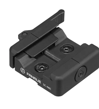 FANAUE SC-ARC Bipod Clamp Quick Release Lever-Release Arca Swiss RRS Mount Dovetail to Picatinny Adapter for monopods & bipods Hunting Tripod