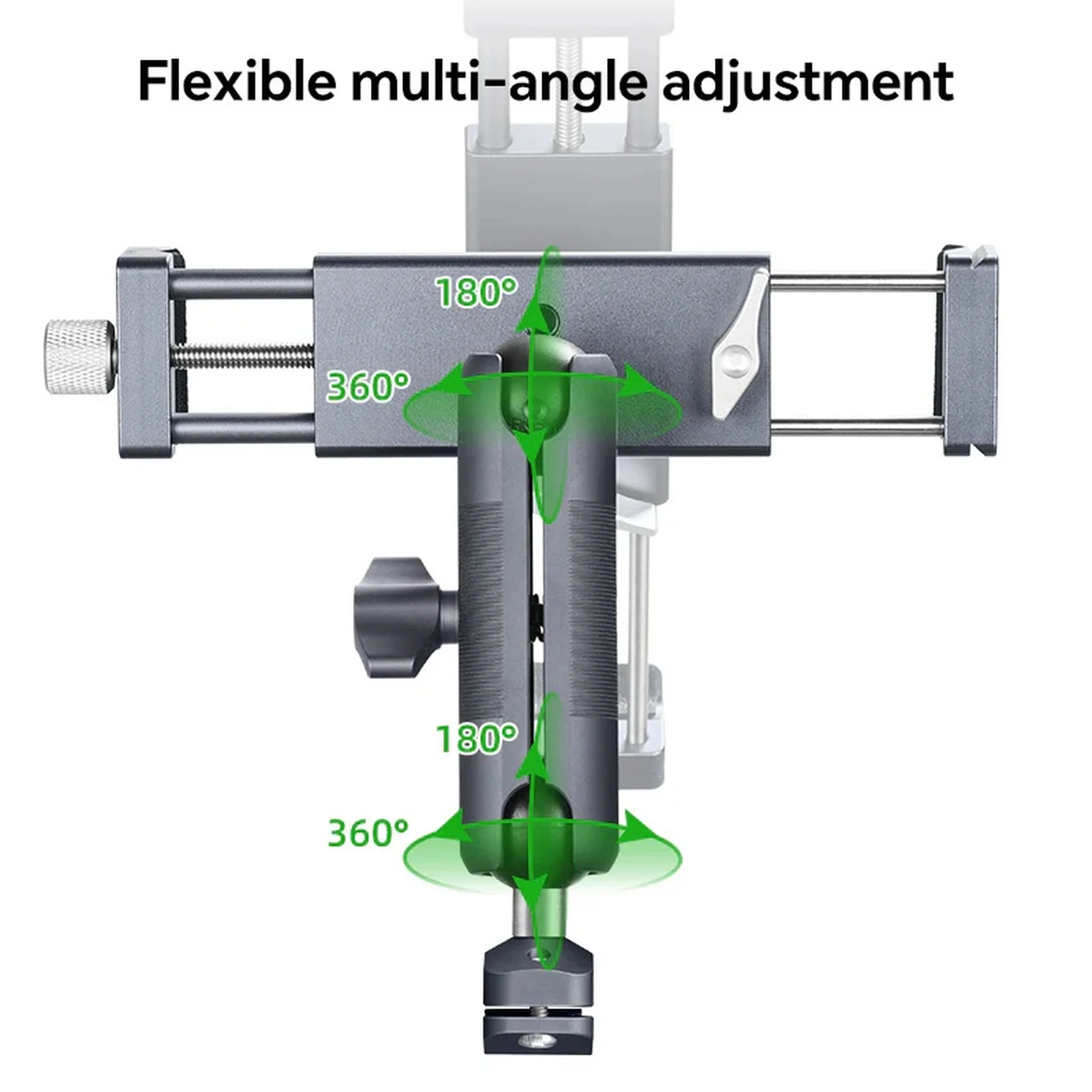 FANAUE Car Rear Seat Tablet Mount / Motorcycle Rearview Mirror Tablet Mount