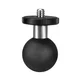 FANAUE GB-02 Ball Adapter with 1/4"-20 Threaded Stud, 25mm Model Compatible with RAM Mount B Size,and Fit Double Socket Arm for Insta 360 Panorama Series and Motorcycle Riding Photography Sports Camera