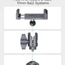 FANAUE Single Socket Arm with 1/4"-20 Thread,Compatible with 17mm(0.66inch) ball,Fits Bicycle, Motorcycle