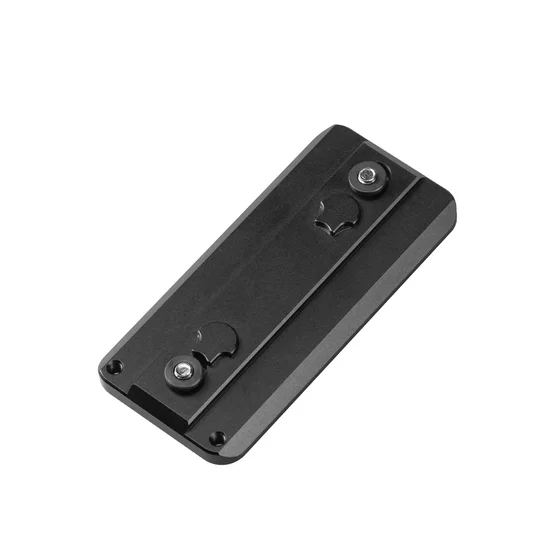 FANAUE Keymod Rail Tripod Plate Adapter Mount with Safety Stop Screws,for Tripod Ball Head Ballhead,Compatible Arca Swiss RRS Dovetail（80mm）