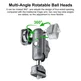 FANAUE HB-04T Camera Articulating Magic Arm, Dual Ballhead Monitor Holder Featuring 1/4" Thread Screw and Positioning Holes