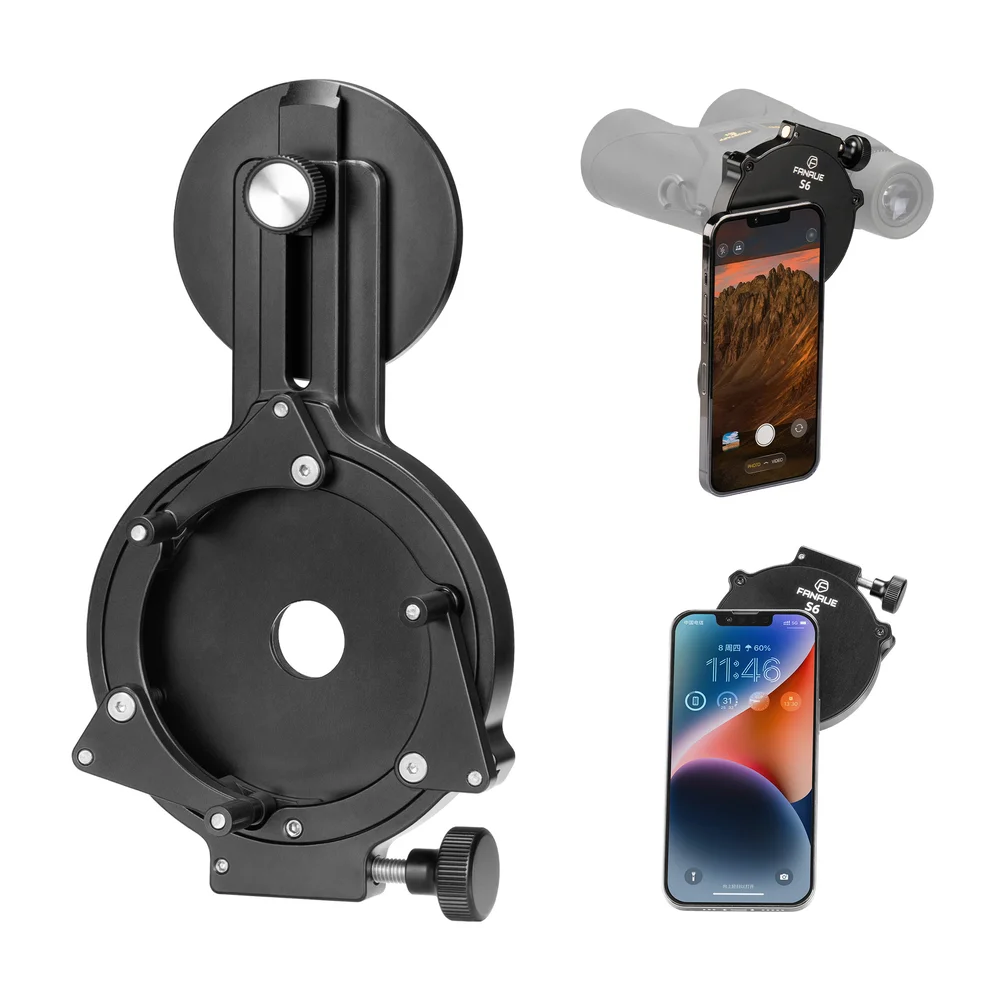 FANAUE Smartphone Digiscoping Adapter with Magnetic Mount For for Binoculars and Spotting Scope_main