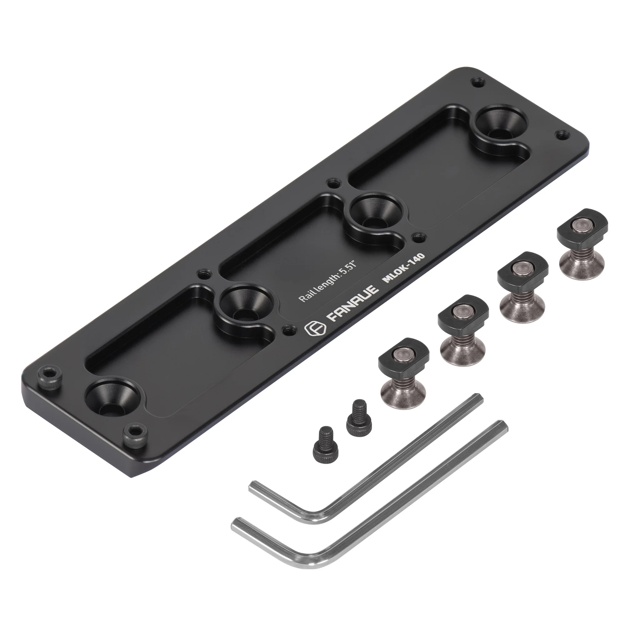 FANAUE  MLOK-140 Arca Rail Tripod Mount Mlok Adapter Compatiable Arca-Swiss/RRS