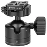 FANAUE XB-40T 360°Panning Ball head  for Tripod with Arca-Swiss Quick Release Plate (Base diameter 55 mm/2.16inch)