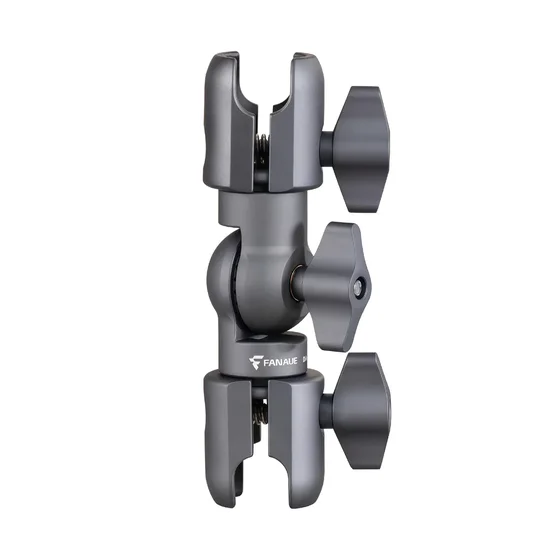 FANAUE DA-120PRO 双球关节旋转臂，适配1英寸/B款/25毫米球头安装配件，配备强力夹具，兼容RAM支架
