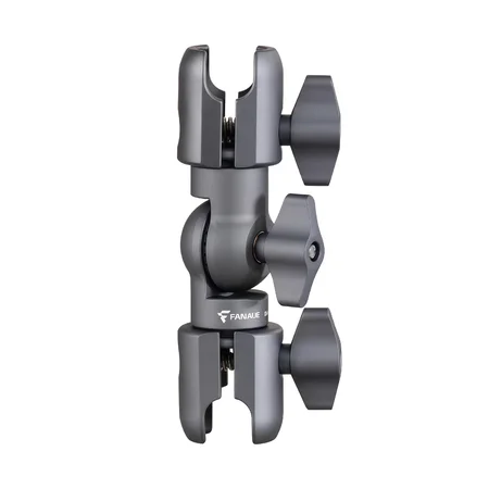 FANAUE DA-120PRO 双球关节旋转臂，适配1英寸/B款/25毫米球头安装配件，配备强力夹具，兼容RAM支架