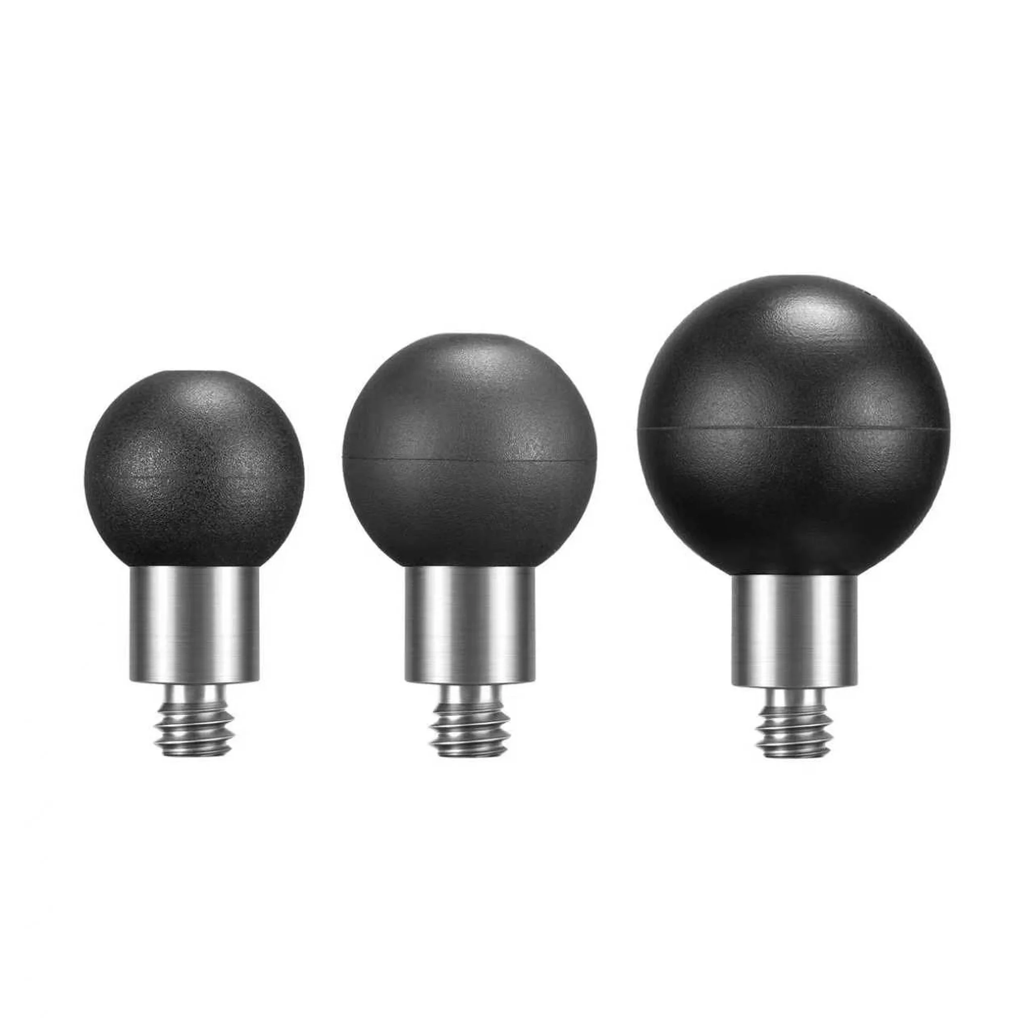 FANAUE B-1 Ball Adapter with 1/4"-20 Threaded Post,three models are available (25/20/17mm), compatible with the RAM mounting system.