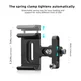 FANAUE SSD Mount Bracket SSD Holder for Samsung T5/T7 SSD, SanDisk SSD, SanDisk SSD T5/T7/T2, Compatible with SmallRig Cage for BMPCC 6K Pro - 3272