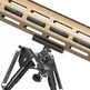 FANAUE Bipod Adapter Bipod Mount Sling Stud 3 T-Nuts 3 Screws and 1 Wrench (Mlok bipod Adapter)