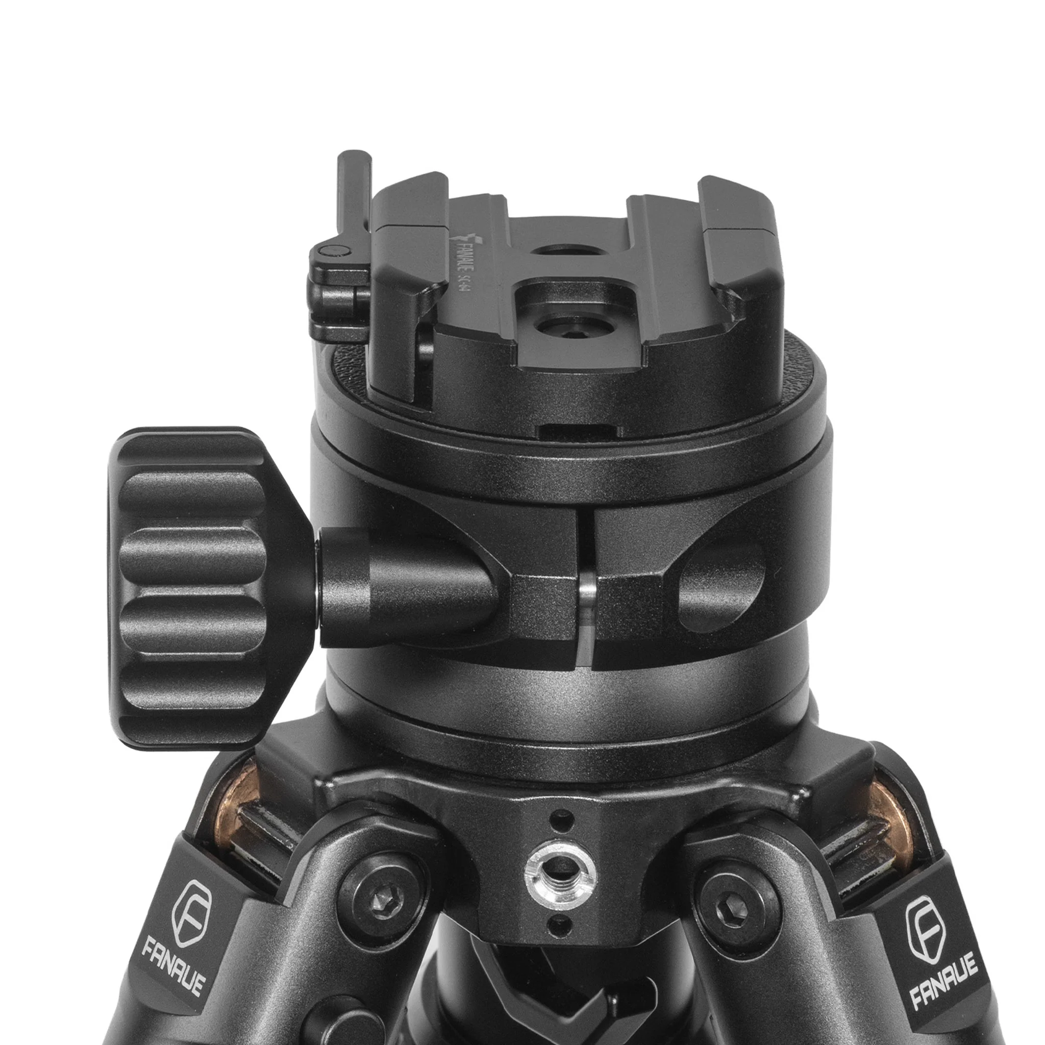 FANAUE TA-65T Ball Head with Bubble Level Compatible With ARCA Standard for Camera Shooting & Hunting