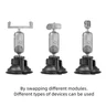 FANAUE Mount Twist-Lock Suction Cup Base with Vehicle Windshields SC-01 B Size 1" Ball for RAM Mounts