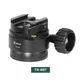 FANAUE TA-65T Ball Head with Bubble Level Compatible With ARCA Standard for Camera Shooting & Hunting