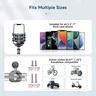 FANAUE 摩托車手機支架適配器，具備減震防盜功能