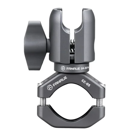 FANAUE 单插座臂搭配车把夹式U型螺栓底座，兼容RAM支架1英寸球头及自行车、摩托车手机固定架，可安装于直径0.87-1.26英寸的轨道圆杆