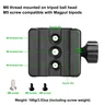 FANAUE BTC-50 Quick Release Plate Adapter Compatible Swiss/RRS Arca Dovetail to Picatinny, Quick Release L-Ever-Release Clamp for Magpul Bipod Tripod Ball Head and QR Plate.
