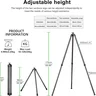 FANAUE ST-3620-65 Carbon Fiber Tripod With Arca Swiss quick release plate clamp with Rotating Ball Head Adapter,Load 55.12lb/25kg