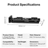 FANAUE CQL‑01 L‑Bracket Camera QR Plate, Arca‑Swiss Compatible L Plate for Vertical Horizontal Shooting, Aluminum L‑Mount Bracket for Mirrorless Cameras Sony Canon Nikon Fujifilm Panasonic