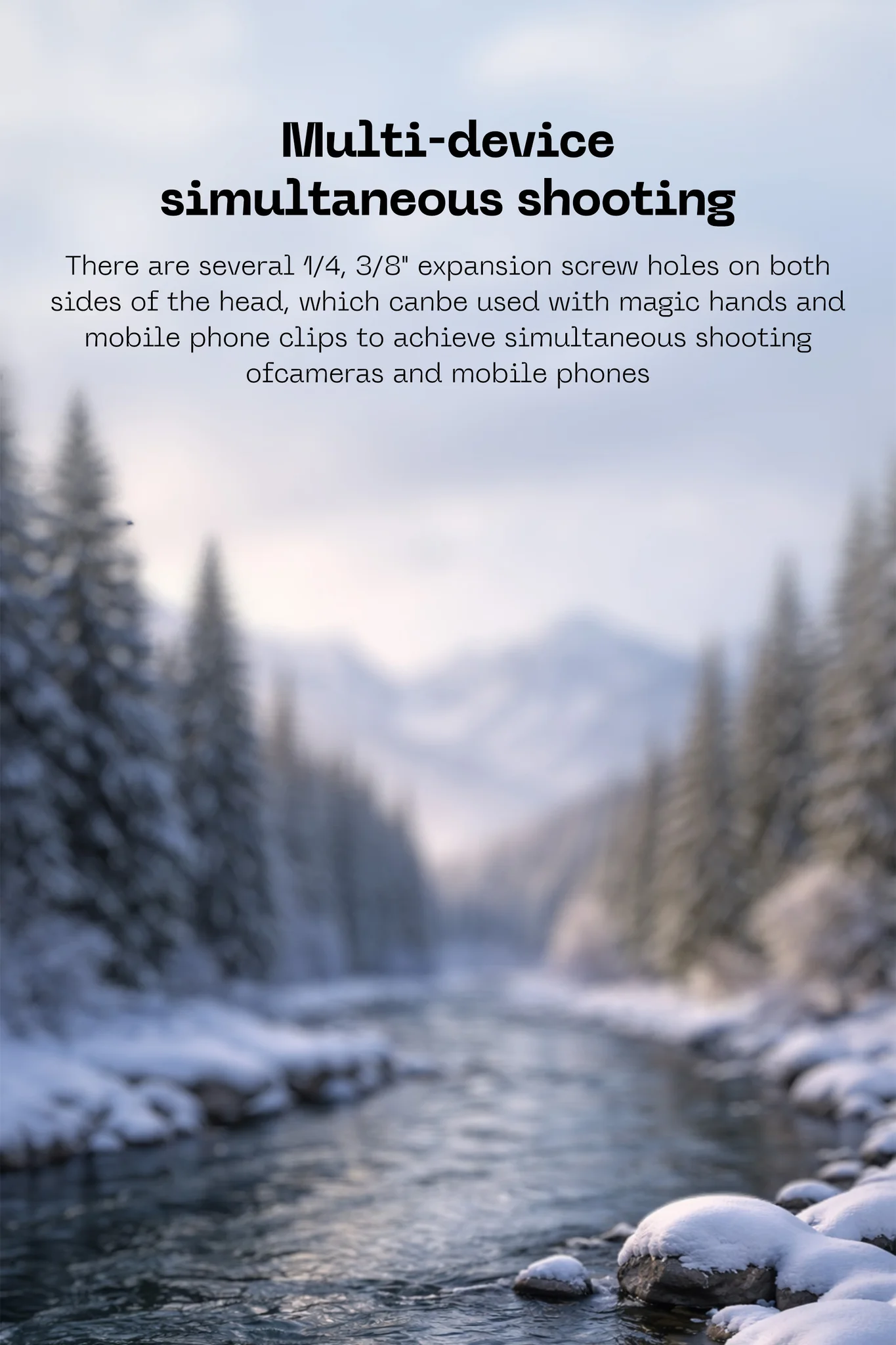 FANAUE 360 Degree Panoramic Gimbal Head Aluminum Load 66 lbs (30 Kgs)(PG-02)