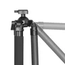 FANAUE HT-3630-65 66.14英寸碳纤维三脚架，适用于狩猎射击，配备65毫米球头，3节