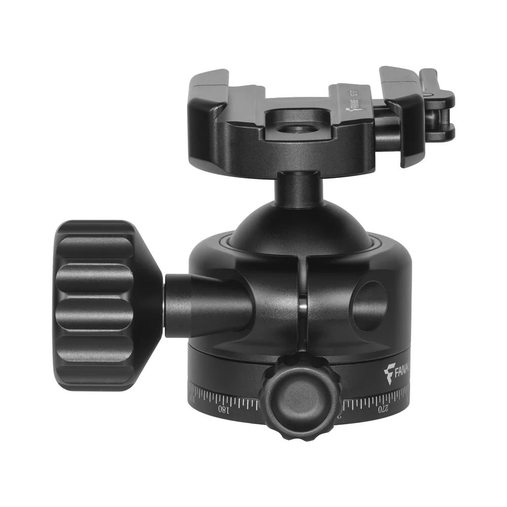 FANAUE XB-40T 360°Panning Ball head  for Tripod with Arca-Swiss Quick Release Plate (Base diameter 55 mm/2.16inch)_main
