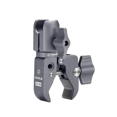 FANAUE Single Socket Arm with Handlebar Base Mount Strong Rod Clamp Compatible with RAM Mounts 1 Inch Ball (Anti-theft version available)