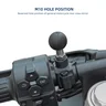 FANAUE Ball Base with M10 X 1.25 Threaded Post,Suitable for M10 Screw Holes on Motorcycles or Other Equipment.
