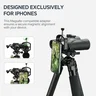 磁吸式通用觀靶鏡手機適配器，適配最大2.16英寸目鏡（僅適用於iPhone）