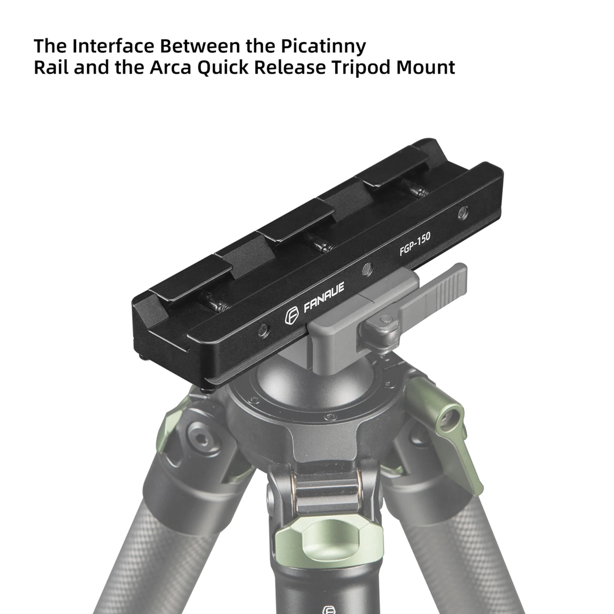 FANAUE Picatinny Arca Swiss Plate,ompatibility with Any Arca-Swiss and Picatinny Rail