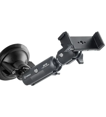 FANAUE 單吸盤擴展版車載手機支架，配備萬向關節，支援360°可調節旋轉