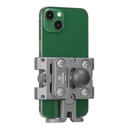 FANAUE CPC-09 Aluminum Alloy Phone Clamp with 1" Ball Suitable for 5.5-7‘’Smartphones