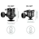 FANAUE IN-60T / IN-40T Inverted Ball Head For Shooting Hunting Load 30kg/20kg