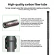 FANAUE AL-65 Gimbal Extension Pole Carbon Fiber Extension Monopod Pole for Digtital Camera Smartphone Long Selfie Tick(25.6in)