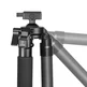 FANAUE 2 Section Standard Tripod Compatible With Arca Swiss and Picatinny Rail for Photography and hunting(64.5")