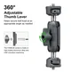 FANAUE HB-04T Camera Articulating Magic Arm, Dual Ballhead Monitor Holder Featuring 1/4" Thread Screw and Positioning Holes