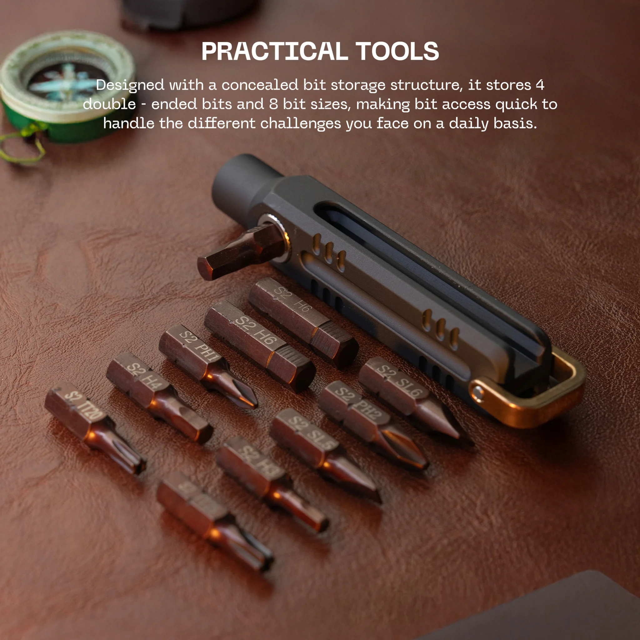 FANAUE S2 Steel Pocket Screwdriver/Magnetic Repair Tool Kit(PW-03)