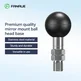 FANAUE M10LX1.25 Mirror Mount Ball Base,Stainless Steel Material