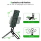 FANAUE MT-03Magnetic Pocket Phone Tripod Foldable Compatible with Magsafe iPhone Plus Pro Max Series, Magnetic Phone Holder for 4.5-7.5" phone