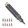 FANAUE PW-03 kit de tournevis de poche en acier S2 avec embouts magnétiques