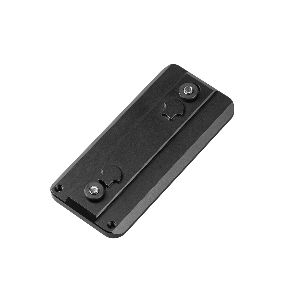 FANAUE Keymod Rail Tripod Plate Adapter Mount with Safety Stop Screws,for Tripod Ball Head Ballhead,Compatible Arca Swiss RRS Dovetail（80mm）_main