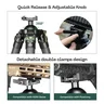 FANAUE ST-4030-45T Hunting Inverted Leg Tripod Set（Tripod+Bino Adapter+Saddle Mount+Phone Digiscoping Adapter）
