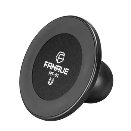 FANAUE Cell Phone Holder Base with 25/20/17mm Ball Head Magnetic Car Phone Mount Stand Compatible with RAM Mount B Size 1 inch, can be Mounted on car Dashboard, Windshield, Suitable for 4.7-7.5" Smartphone
