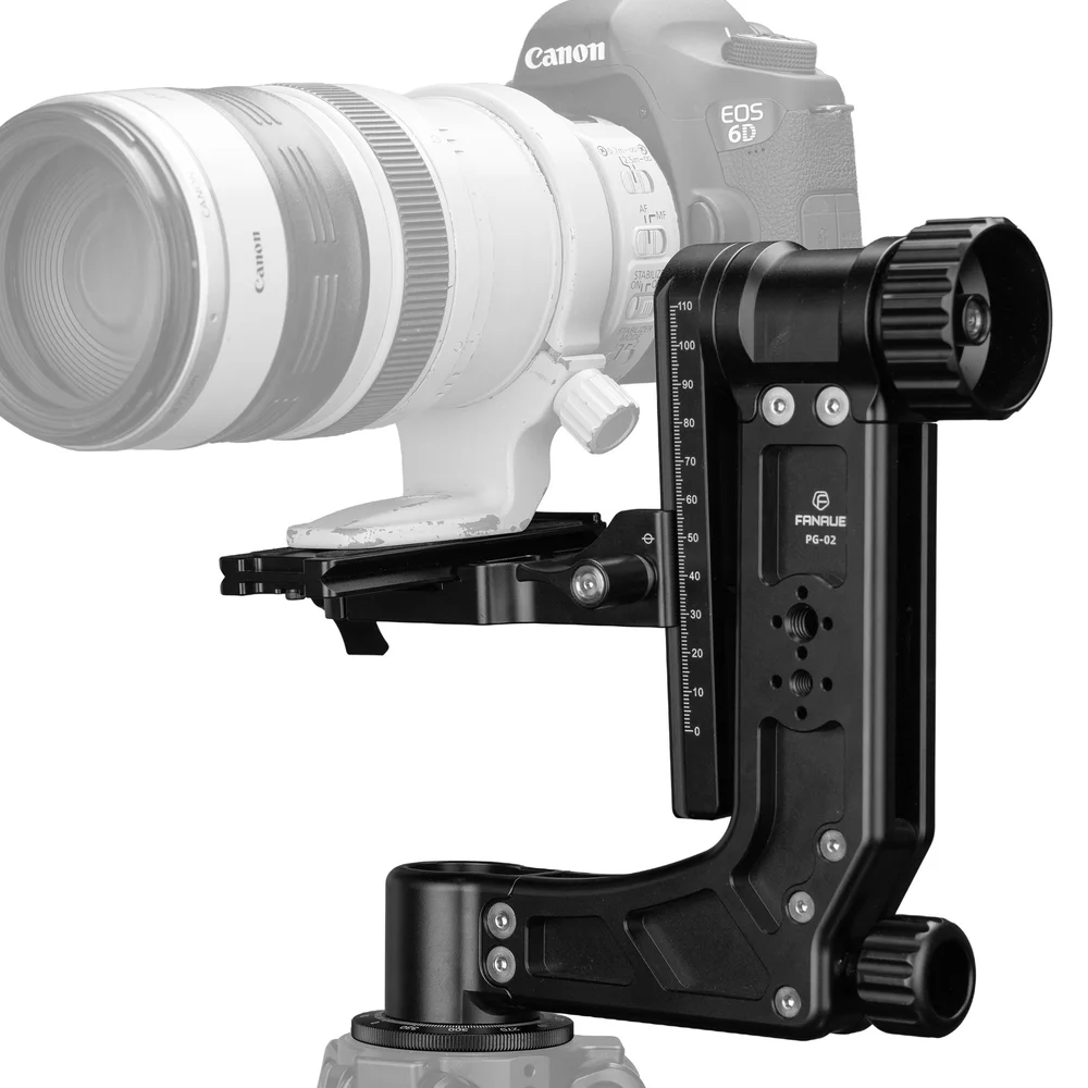 FANAUE 360 Degree Panoramic Gimbal Head Aluminum Load 66 lbs (30 Kgs)(PG-02)_main