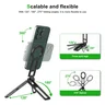 FANAUE MT-03 磁性便攜摺疊手機三腳架，兼容Magsafe，適配iPhone Plus、Pro、Max系列，適用於4.5-7.5英寸手機的磁性手機支架